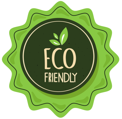 Eco friendly badge